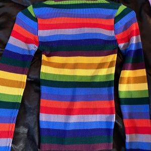 Vintage rainbow sweater